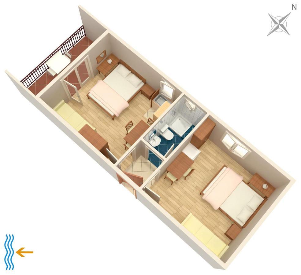 Apartment Tucepi 2676B 外观 照片